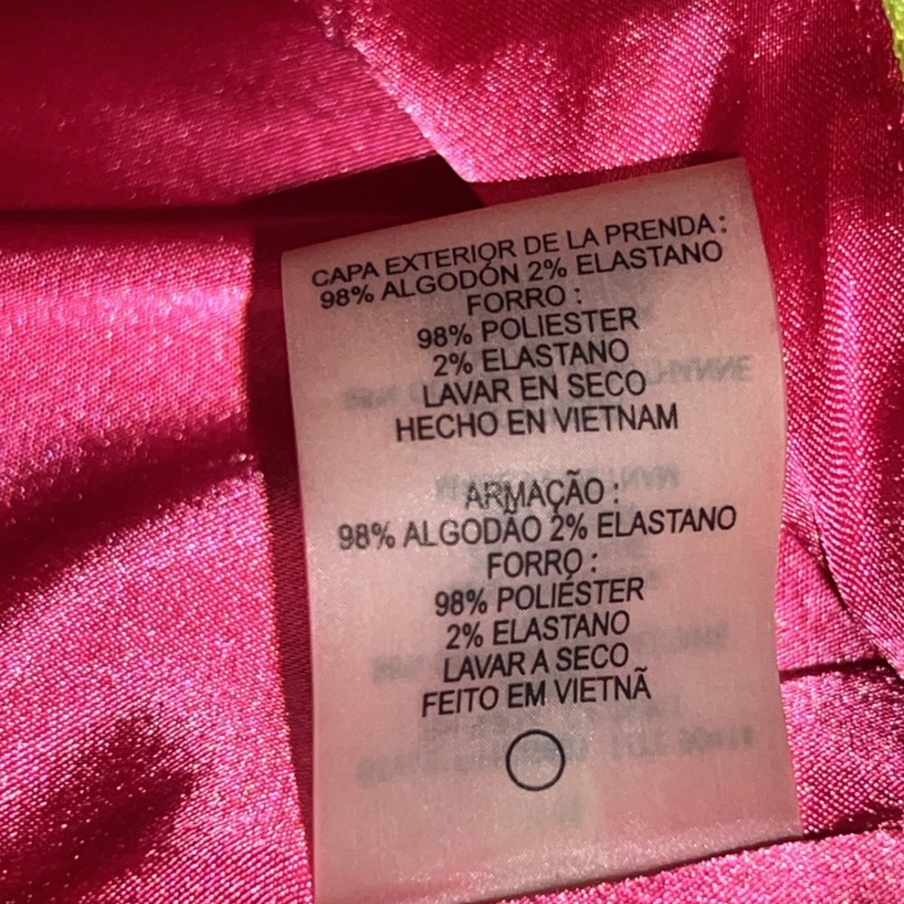 Tahari Kaleidoscope Sheath/ Dress w Fuchsia lining - Picture 9 of 13